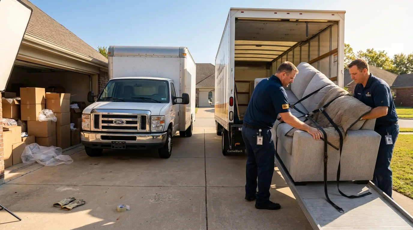 DIY truck vs professional crew comparison in Glendora